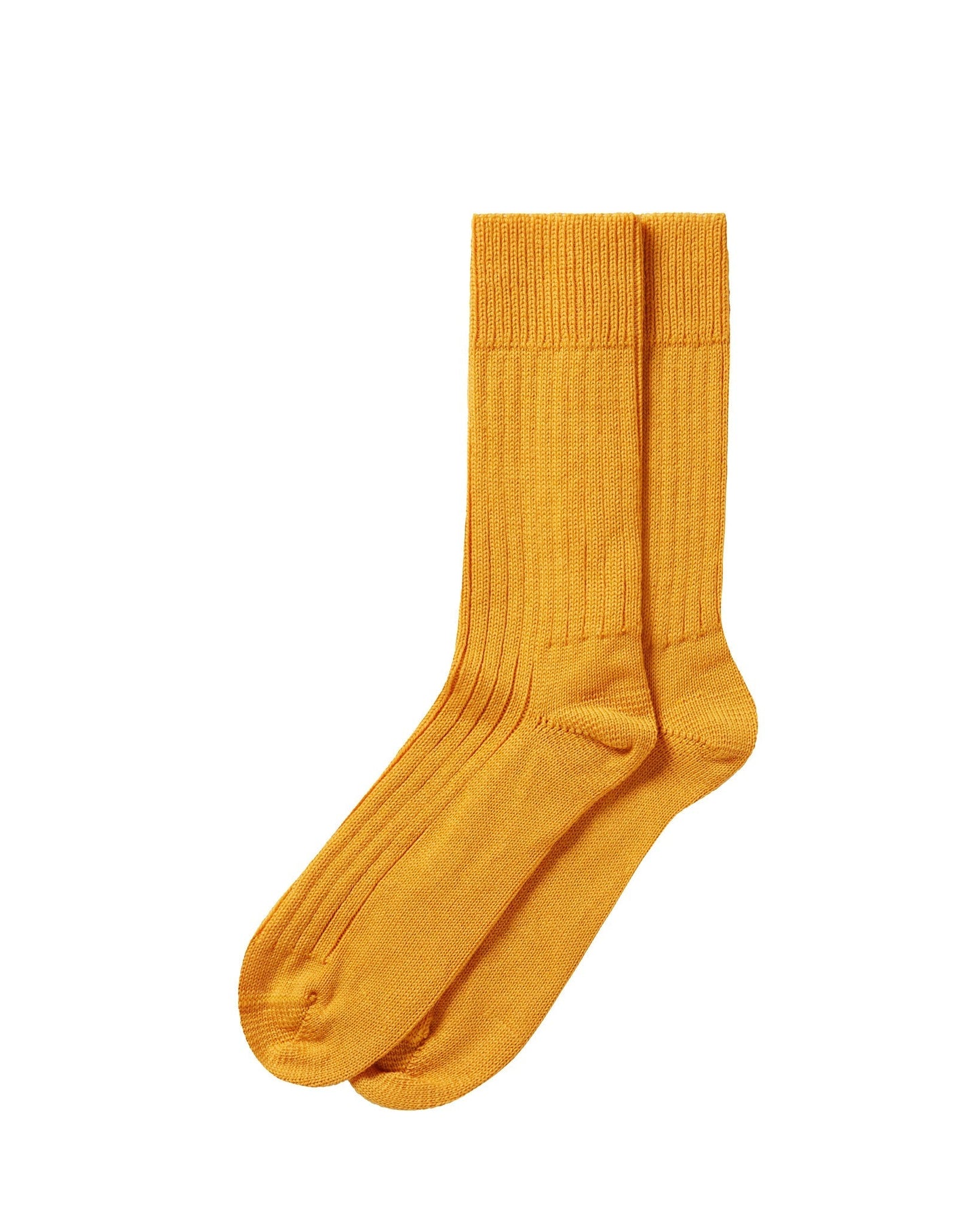 ShoesEpic Mustard Wool Socks